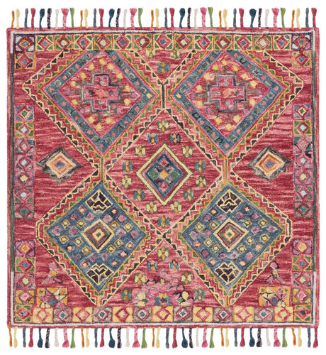 Safavieh Aspen Apn111Q Red/Blue Rug.