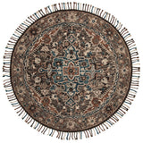 Safavieh Aspen Apn112A Charcoal/Light Brown Rug.