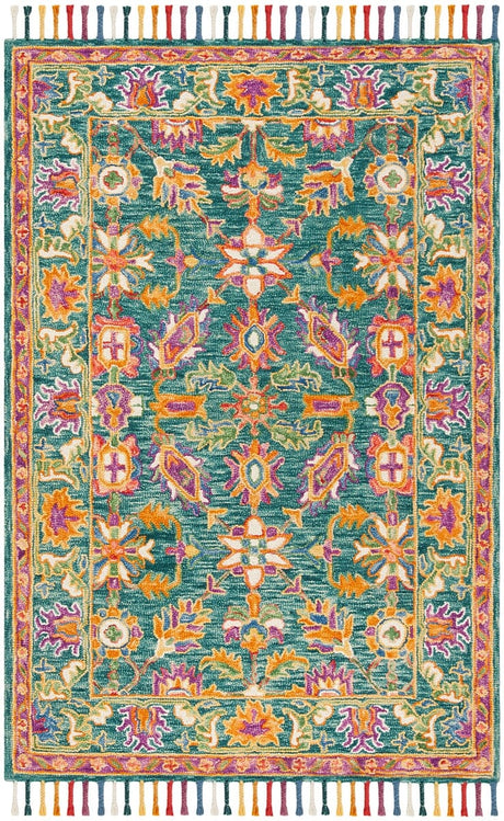 Safavieh Aspen Apn113K Turquoise/Purple Rug.