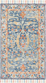 Safavieh Aspen Apn116M Blue/Rust Rug.