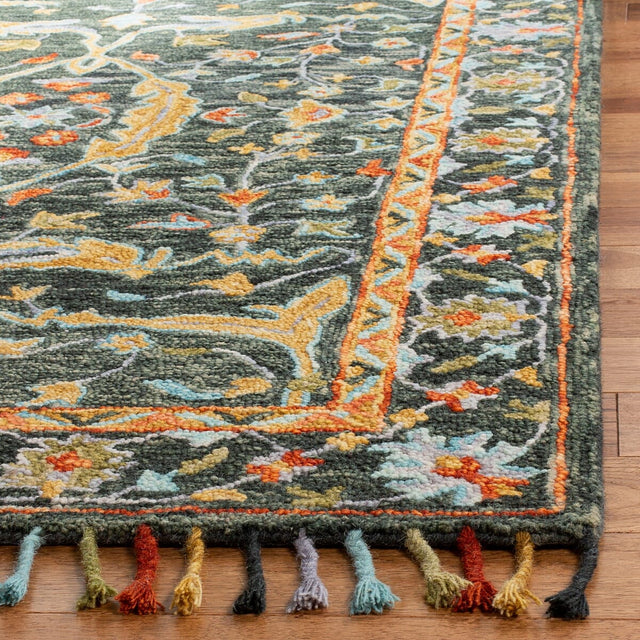 Safavieh Aspen Apn116X Olive / Rust Rugs.