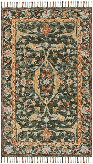 Safavieh Aspen Apn116X Olive / Rust Rugs.