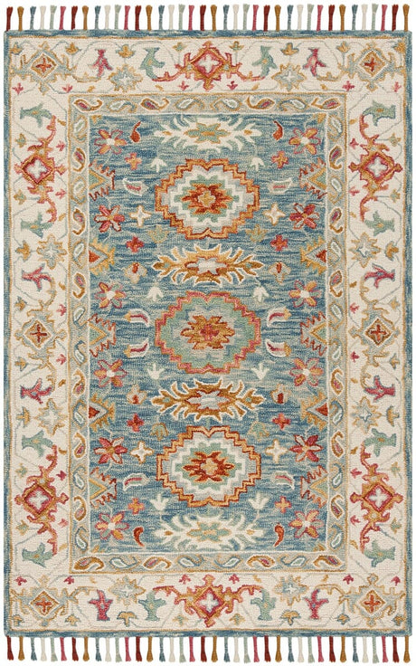 Safavieh Aspen Apn117M Blue/Ivory Rug.