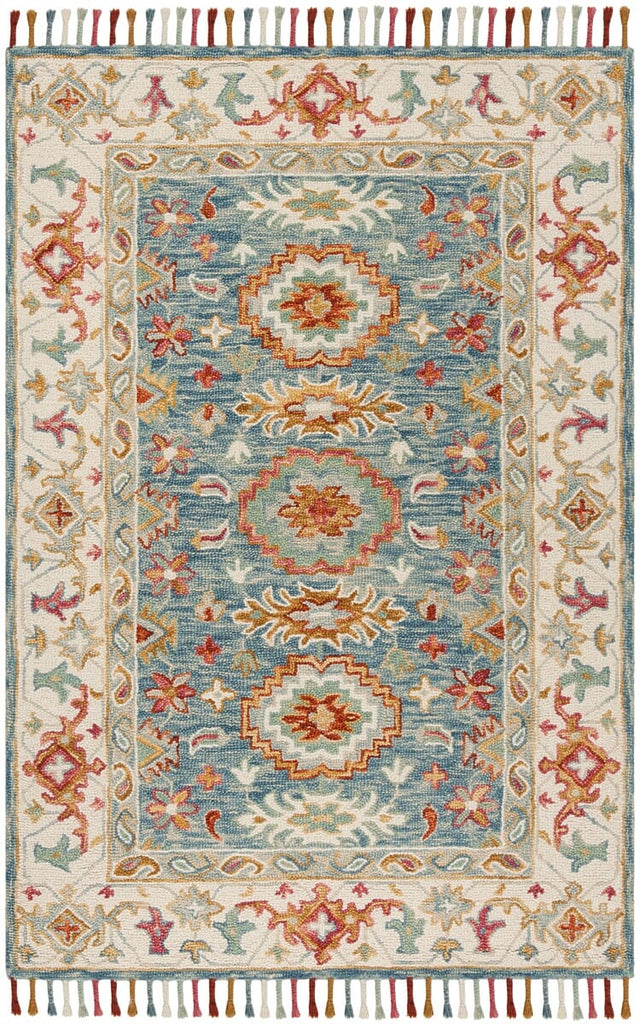 Safavieh Aspen Apn117M Blue/Ivory Rug.