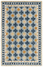 Safavieh Aspen Apn121N Navy/Yellow Rug.