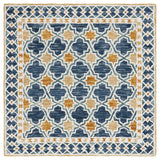 Safavieh Aspen Apn121N Navy/Yellow Rug.