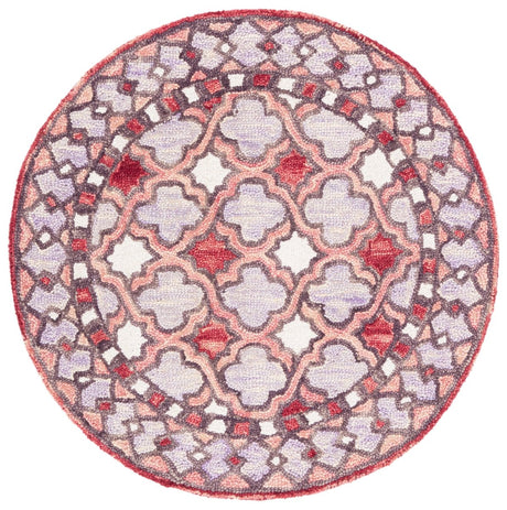 Safavieh Aspen Apn121Q Red/Pink Rug.