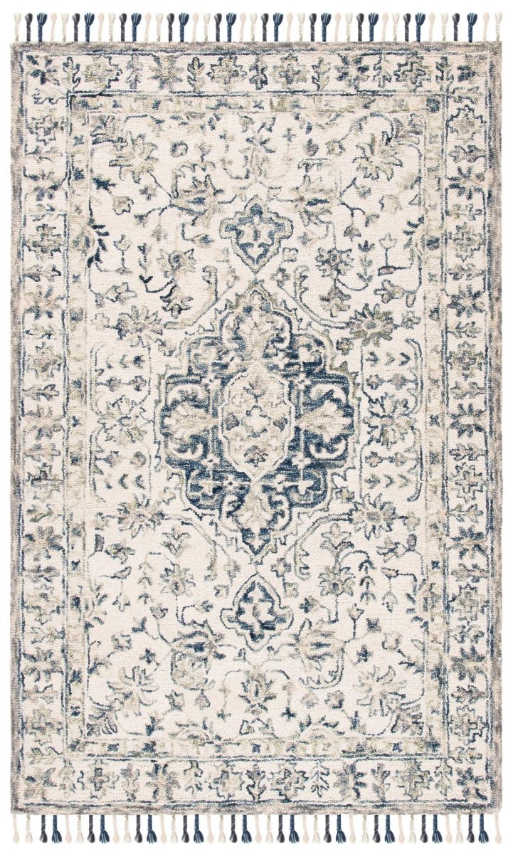 Safavieh Aspen Apn125A Ivory/Blue Rugs.