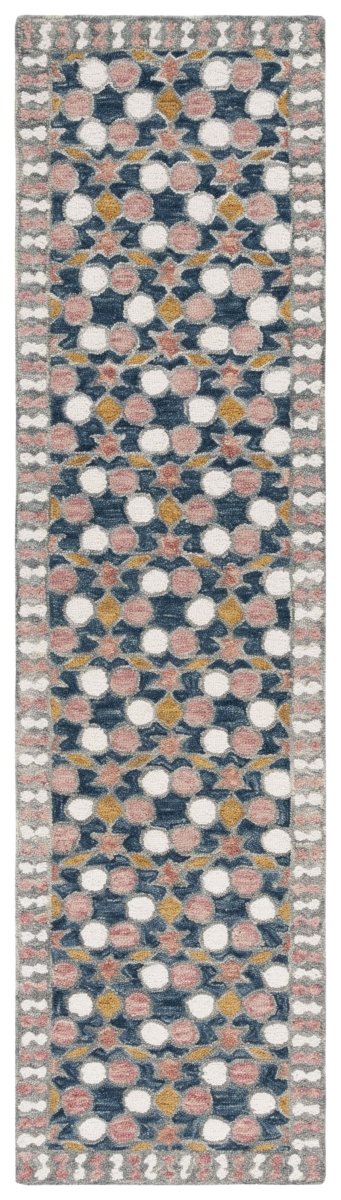 Safavieh Aspen Apn128F Grey/Pink Rug.