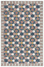 Safavieh Aspen Apn128F Grey/Pink Rug.