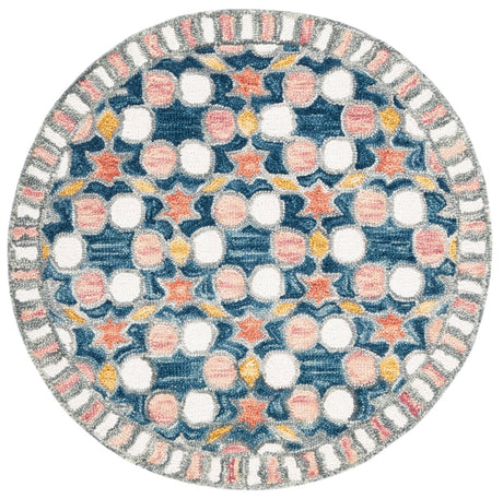 Safavieh Aspen Apn128F Grey/Pink Rug.