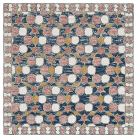 Safavieh Aspen Apn128F Grey/Pink Rug.