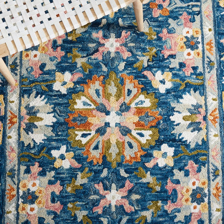 Safavieh Aspen Apn129M Blue/Green Rug.