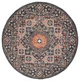 Safavieh Aspen Apn130Z Black/Rust Rug.
