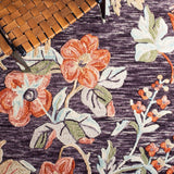 Safavieh Aspen Apn133H Charcoal/Orange Rug.