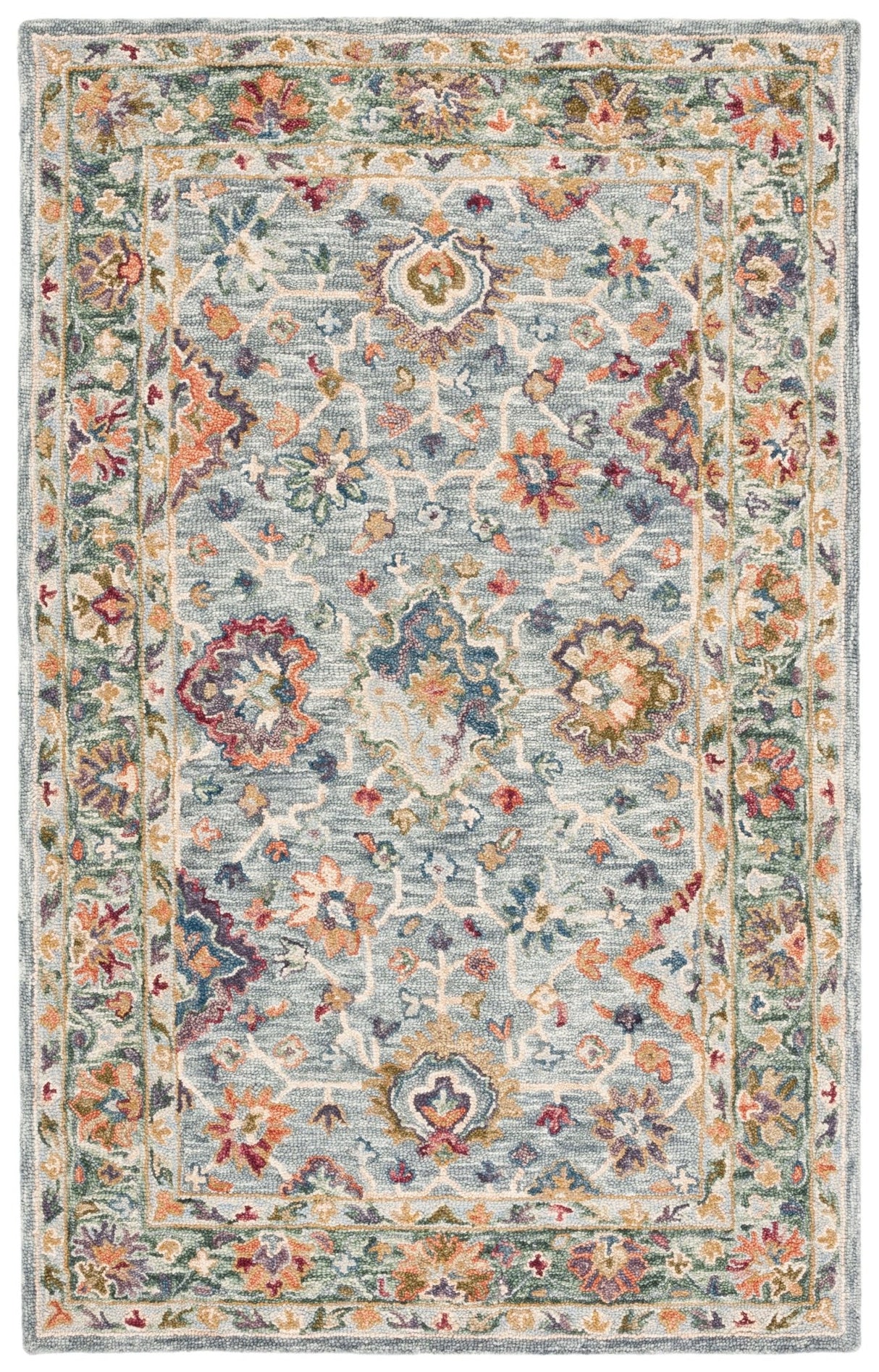 Safavieh Aspen Apn134F Grey/Green Rug - Safavieh - apn134f - 3