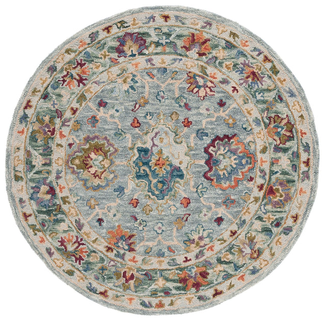 Safavieh Aspen Apn134F Grey/Green Rug - Safavieh - apn134f - 5r