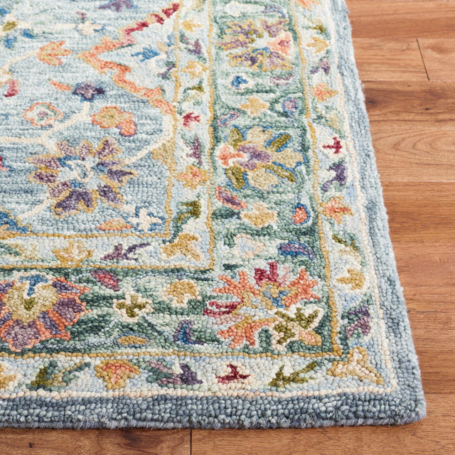Safavieh Aspen Apn134F Grey/Green Rug - Safavieh - apn134f - 5r