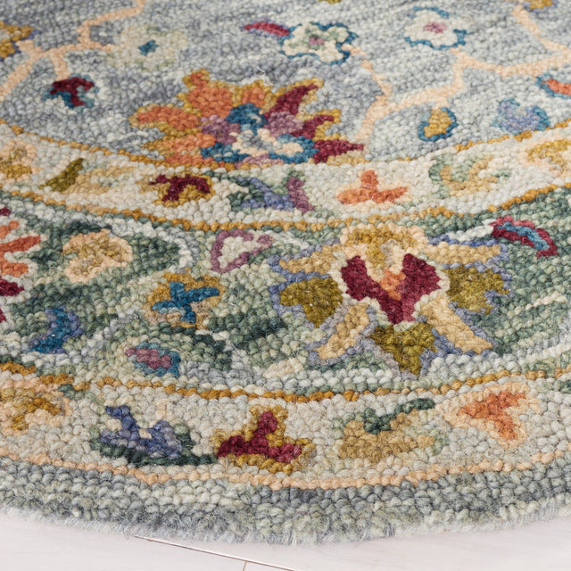 Safavieh Aspen Apn134F Grey/Green Rug - Safavieh - apn134f - 5r