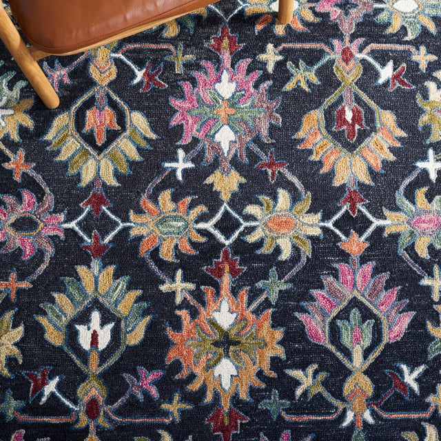 Safavieh Aspen Apn135Z Black/Pink Rug.