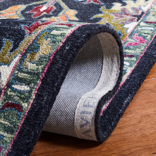 Safavieh Aspen Apn135Z Black/Pink Rug.