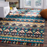 Safavieh Aspen Apn137A Blue/Red Rug.