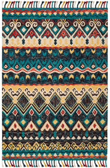 Safavieh Aspen Apn137A Blue/Red Rug.