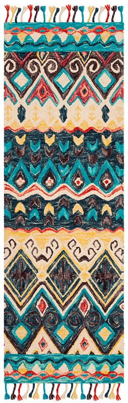 Safavieh Aspen Apn137A Blue/Red Rug.