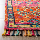 Safavieh Aspen Apn138A Orange/Fuchsia Rug.