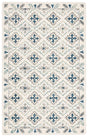 Safavieh Aspen Apn140A Ivory/Blue Rug.