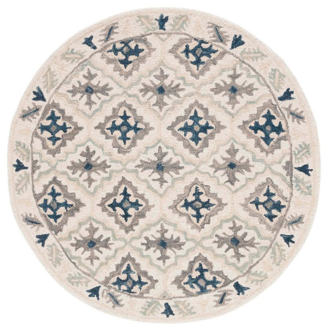 Safavieh Aspen Apn140A Ivory/Blue Rug.