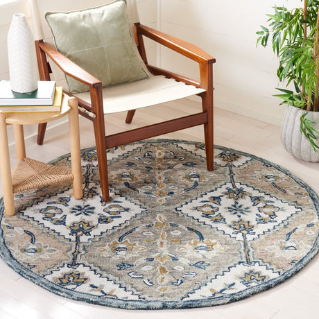 Safavieh Aspen Apn142F Grey/Ivory Rug.