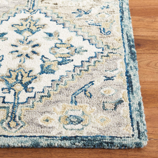 Safavieh Aspen Apn142F Grey/Ivory Rug.