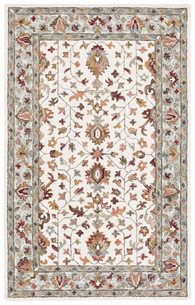 Safavieh Aspen Apn143A Ivory/Grey Rug.
