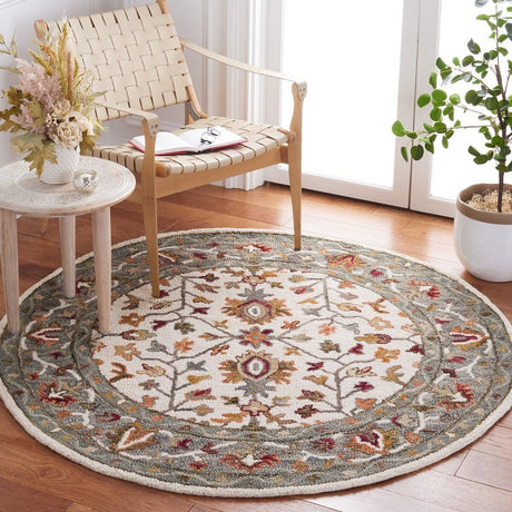 Safavieh Aspen Apn143A Ivory/Grey Rug.