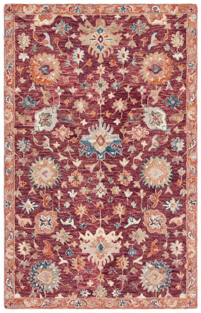 Safavieh Aspen Apn144Q Red/Pink Rug.