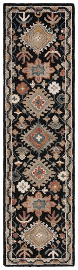Safavieh Aspen Apn145Z Black/Rust Rug.