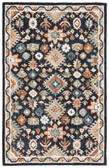 Safavieh Aspen Apn145Z Black/Rust Rug.