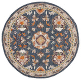 Safavieh Aspen Apn146M Blue/Rust Rug.