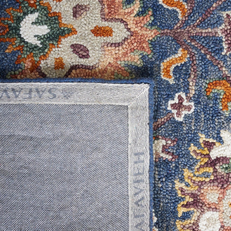 Safavieh Aspen Apn146M Blue/Rust Rug.
