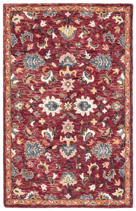 Safavieh Aspen Apn147Q Red/Rust Rug.