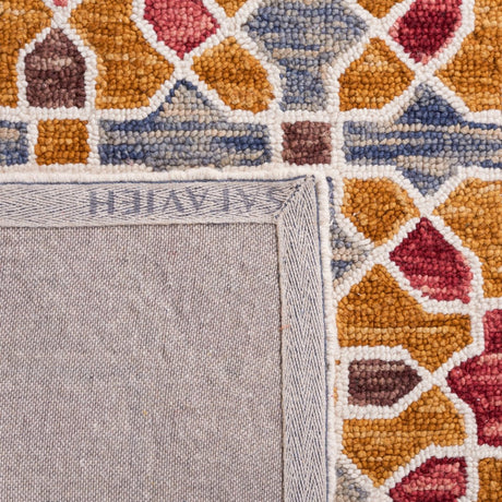 Safavieh Aspen Apn149Q Red/Yellow Rug.