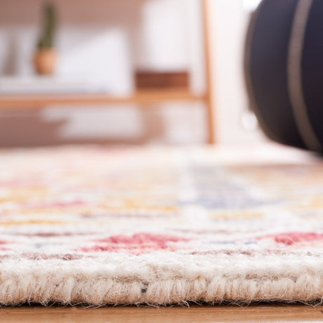 Safavieh Aspen Apn149Q Red/Yellow Rug.