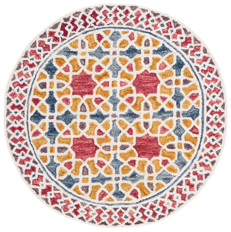 Safavieh Aspen Apn149Q Red/Yellow Rug.