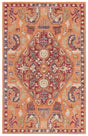 Safavieh Aspen 4'-0" x 6'-0" Rug in Rust / Red