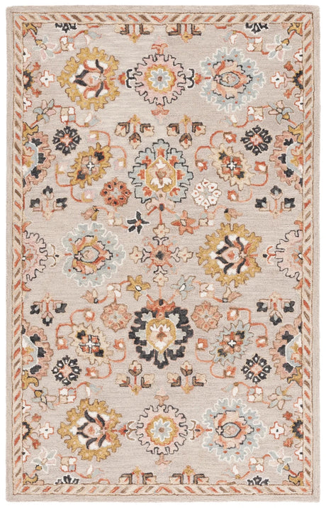 Safavieh Aspen 4'-0" x 6'-0" Rug in Grey / Pink