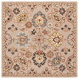 Safavieh Aspen 5'-0" x 5'-0" Rug in Grey / Pink
