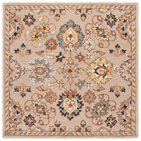 Safavieh Aspen 5'-0" x 5'-0" Rug in Grey / Pink