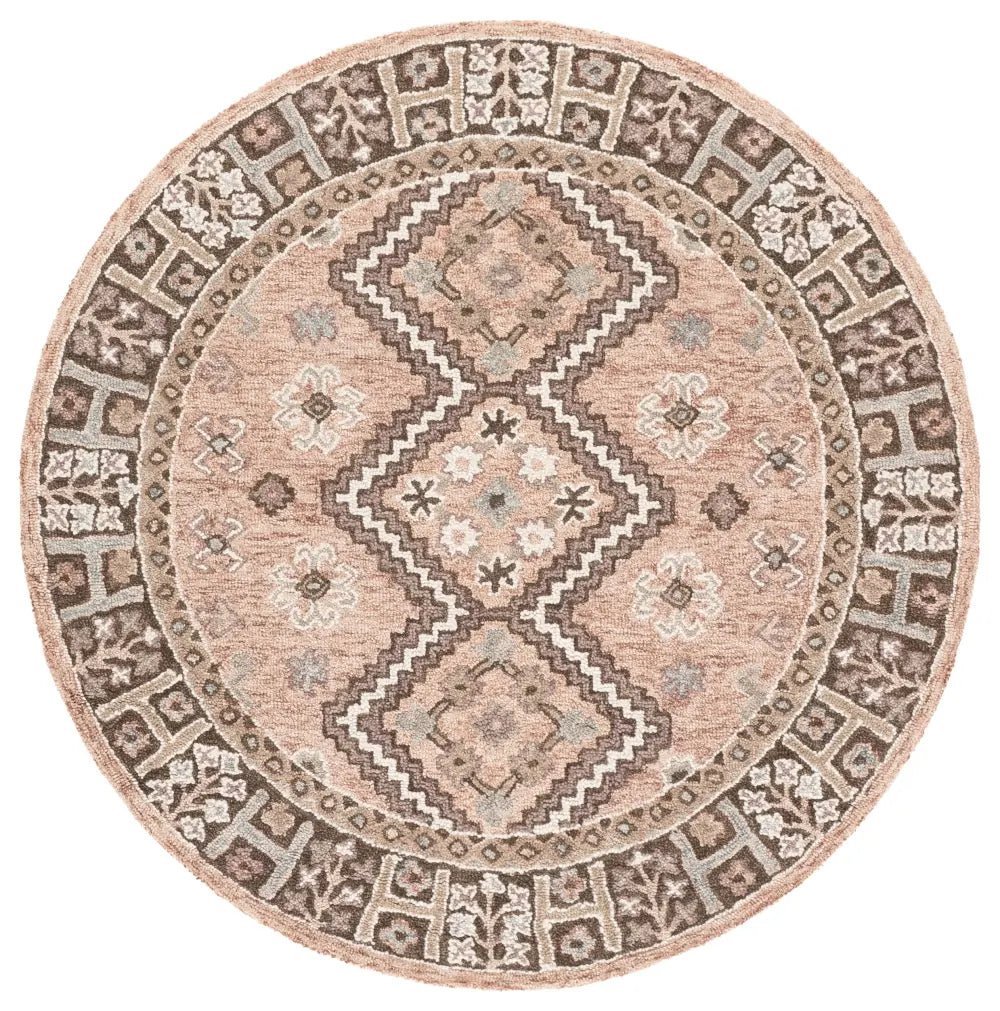 Safavieh Aspen 5'-0" x 5'-0" Rug in Beige / Grey