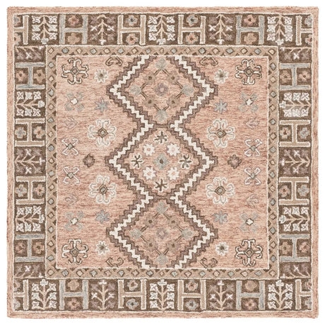 Safavieh Aspen 5'-0" x 5'-0" Rug in Beige / Grey